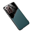 For Samsung Galaxy S21 S22 S20 Note 20 Ultra Plus S20 Fe Leather Case Green - Aimall