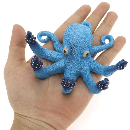 Resin Octopus Figurine Ornament Simulation Octopus Sculpture Home Decor Desktop