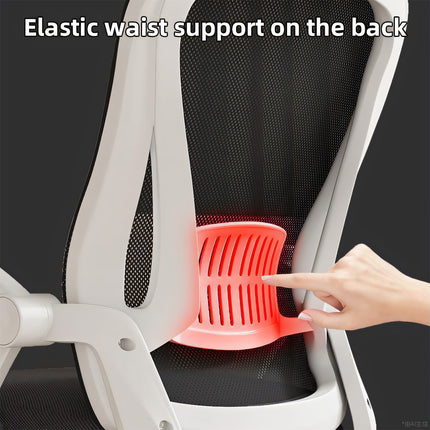 Ergonomic Office Chair Mesh Computer Desk Chair Adjustable 3D Headrest Foldable