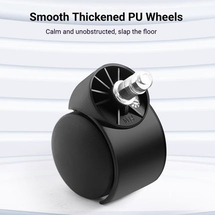 Office Ergonomic Adjustable Computer Chair with Wheels Integrated Armrest