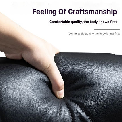Office Ergonomic Adjustable Computer Chair with Wheels Integrated Armrest