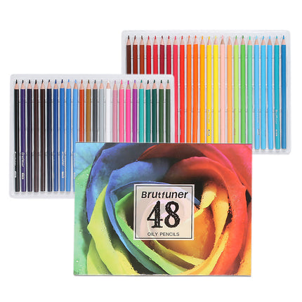 Artistic Colored Oil Pastel Pencils 48 or 120 Colors Non-Toxic For Art Creation