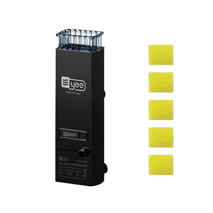Aquarium Electric Oil Film Filter Processor Submersible Quiet Motor Removes Scum