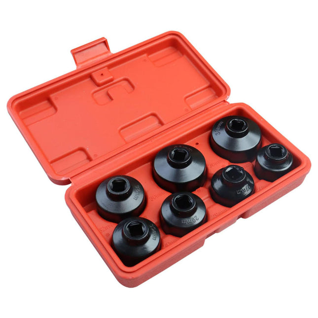 7PCS Oil Filter Wrench Set for Car Truck Motorcycle Oil Change Durable Sturdy