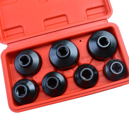 7PCS Oil Filter Wrench Set for Car Truck Motorcycle Oil Change Durable Sturdy