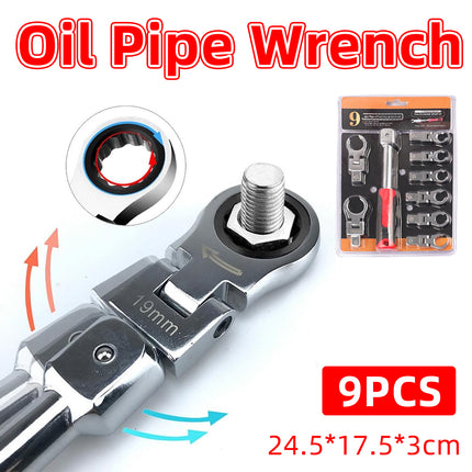 9PCS Oil Filter Wrench Set for Car Truck Motorcycle Oil Change Durable Sturdy