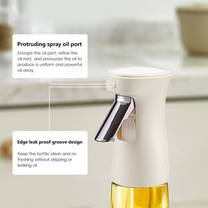 Glass Oil Sprayer Bottle for Kitchen Cooking Olive Oil Dispenser