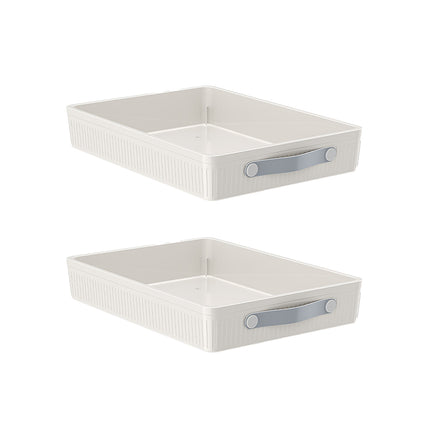 2PCS Kitchen Spice Rack Organiser Pull Out for Cabinet Countertop Storage