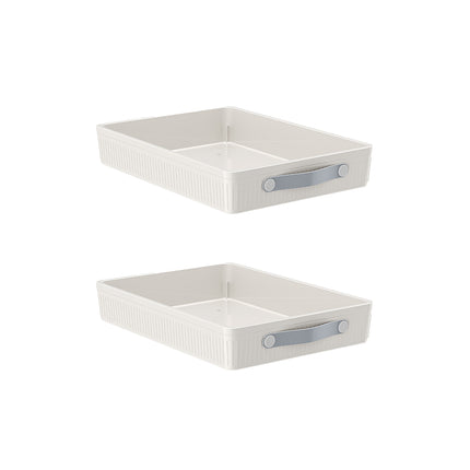 2PCS Kitchen Spice Rack Organiser Pull Out for Cabinet Countertop Storage