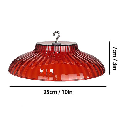 Hanging Bird Feeder Rain Cover Protector for Outdoor Garden Yard Feeding Station