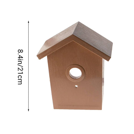 Window Bird Nest House One Way Mirror Suction Cup Outdoor Observation 21cm
