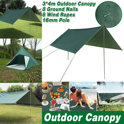 Portable Outdoor Camping Canopy Tent Sun Shelter Shade for Picnic Beach Events