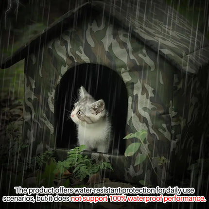Waterproof Outdoor Cat Nest Stray Pet Hiding Nest Simple Dog House Shelter Bed