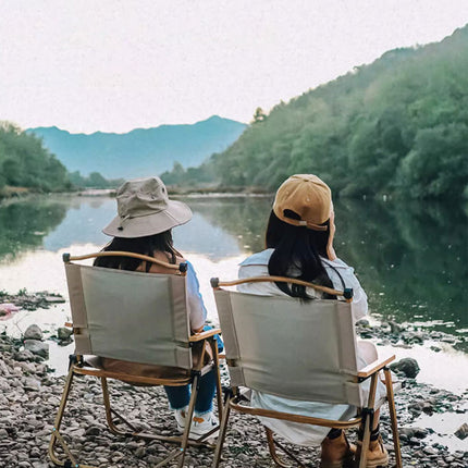 Outdoor Folding Chair Portable Camping Seat Lightweight Beach Chair for Travel