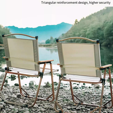 Outdoor Folding Chair Portable Camping Seat Lightweight Beach Chair for Travel