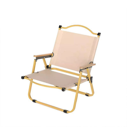 Outdoor Folding Chair Portable Camping Seat Lightweight Beach Chair for Travel