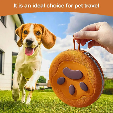 Pet Travel Feeding Bowl Set Portable Foldable Dog Cat Food Water Dish Outdoor