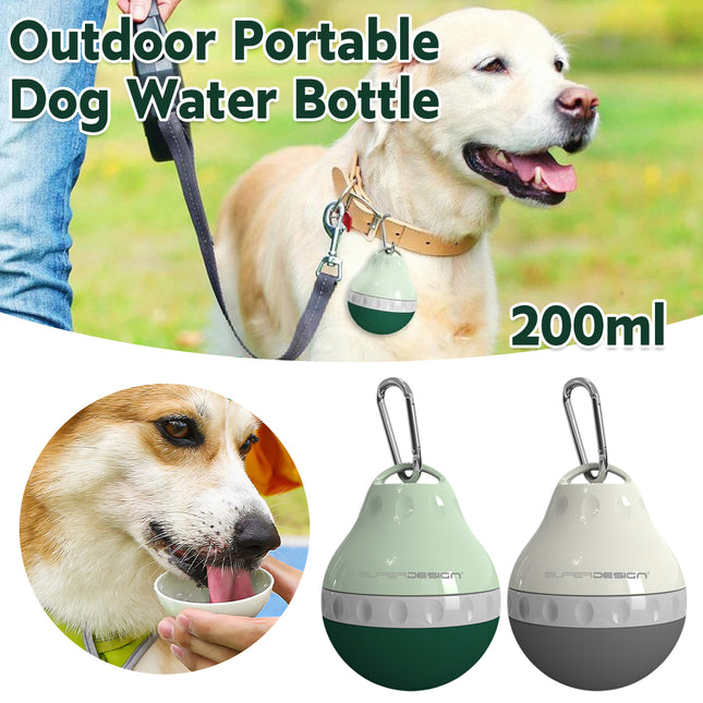 Outdoor Portable Dog Water Bottle 200ml Leak Proof for Dog Travel Hiking Walking
