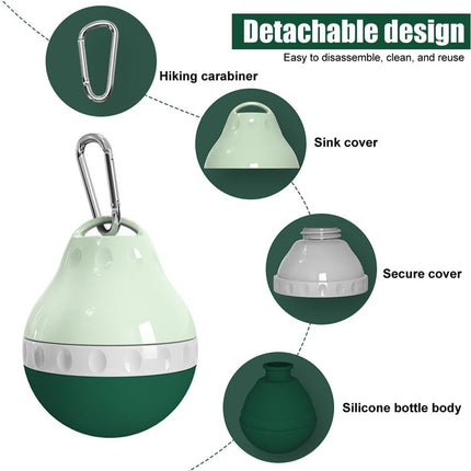 Outdoor Portable Dog Water Bottle 200ml Leak Proof for Dog Travel Hiking Walking