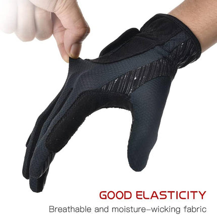 Full Finger Equestrian Riding Gloves Non Slip Breathable Horse Racing Wear