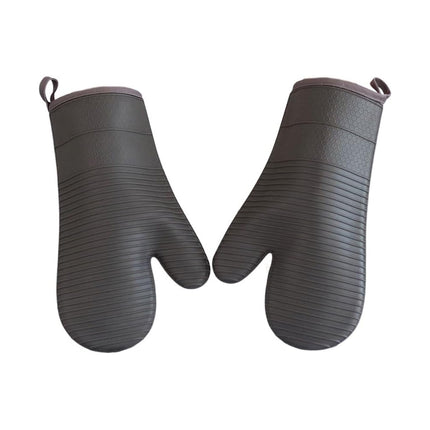 Silicone Heat Resistant Gloves Baking Oven Mitts Insulated Kitchen Cooking Glove