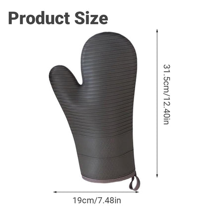 Silicone Heat Resistant Gloves Baking Oven Mitts Insulated Kitchen Cooking Glove