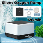 Silent Aquarium Oxygen Air Pump 4.5W Single Outlet with Hose and Diffusers