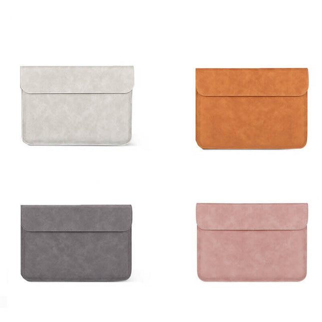 13" Pouch Laptop Bag Cover Leather Sleeve Case MacBook Air Pro Dell Retina