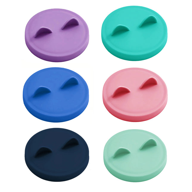 2PCS Silicone Pet Canned Lid Sealed Preservation Cover for Canned Cat Dog Food