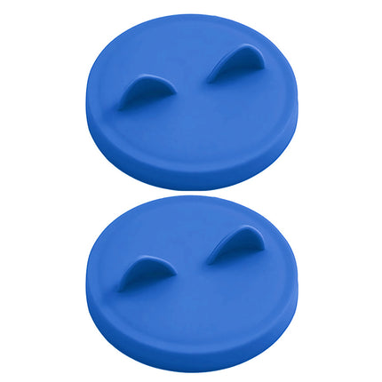 2PCS Silicone Pet Canned Lid Sealed Preservation Cover for Canned Cat Dog Food