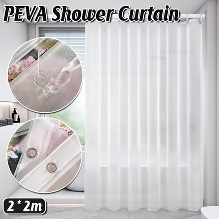 PEVA Shower Curtain Waterproof Quick Drying Bathroom Partition Curtain Shower