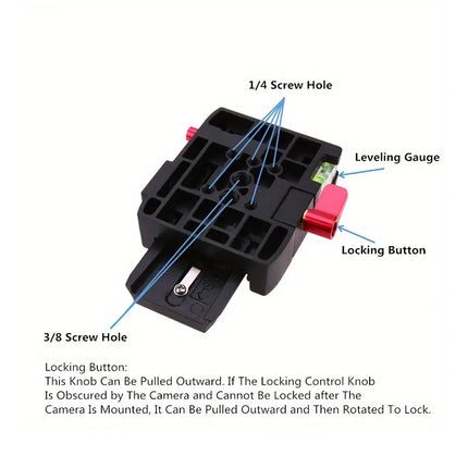 Quick Installation Board Durable for Camera Quick Switch No Need to Replace