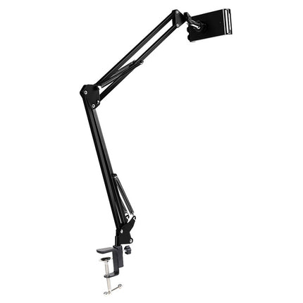 Clamp Long Arm Tablet Phone Holder Adjustable Mount for Bed Desk Use