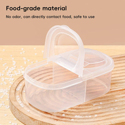 10Pcs Rectangular Airtight Container Set Fridge Freezer Pantry Storage Organiser