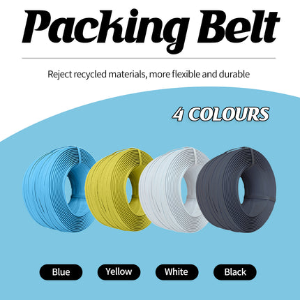 Packing Strap Roll 15MM Heavy Duty Binding Band Plastic Strapping for Packaging