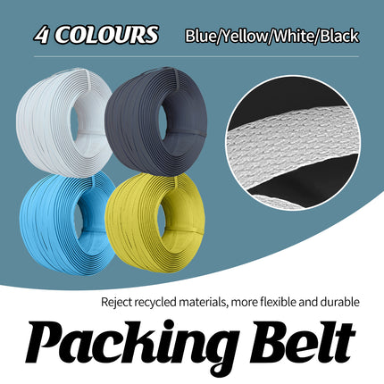 Packing Strap Roll 15MM Heavy Duty Binding Band Plastic Strapping for Packaging