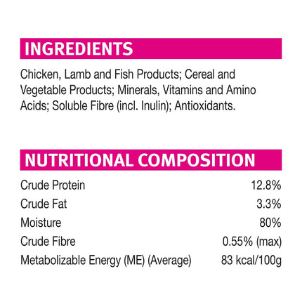Pro Plan Adult Sensitive Wet Cat Food Chicken In Gravy 85gX12