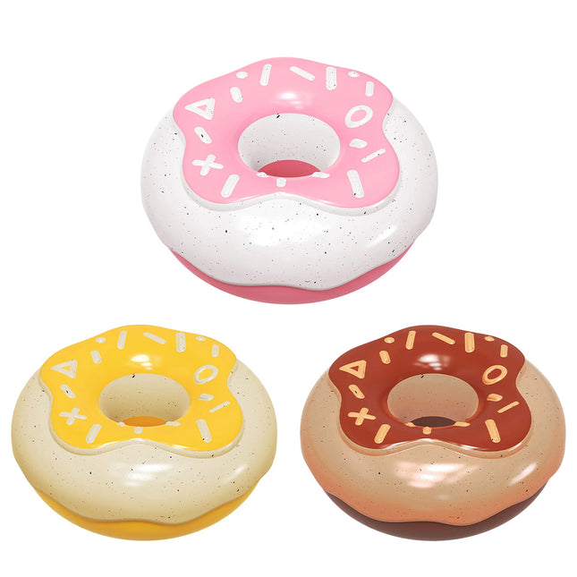 Vocal Donut Dog Toys for Teeth Cleaning Interactive Pet Supplies Chew Play