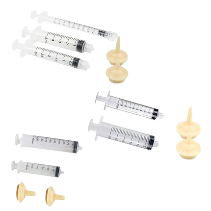 Kitten Puppy Pet Feeding Syringe Feeder Cat Dog Nursing Bottle with Pacifier