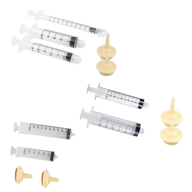 Kitten Puppy Pet Feeding Syringe Feeder Cat Dog Nursing Bottle with Pacifier