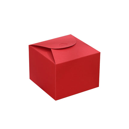 100PCS Square Pastry Box Kraft Paper Cake Box for Cake Dessert Packaging Use