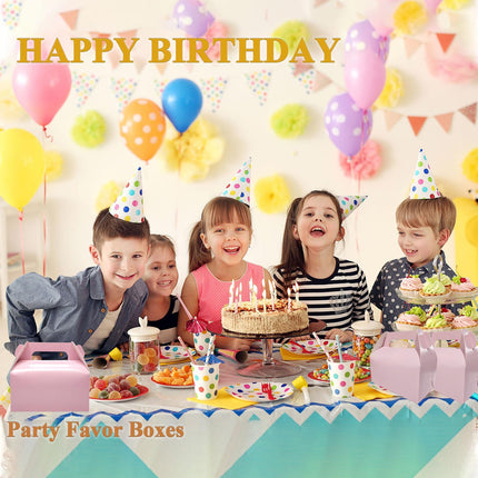 50PCS Handheld Pastry Box Bakery Packaging Cake Carry Box Single Layer Design