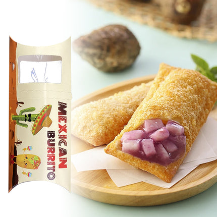 50PCS Baking Meat Roll Takeaway Containers Food-Safe Leak-Proof For Food Storage