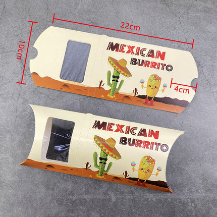 50PCS Baking Meat Roll Takeaway Containers Food-Safe Leak-Proof For Food Storage