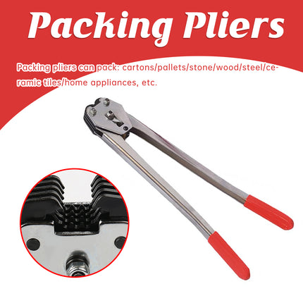 Manual Strapping Tool Set Packing Banding Pliers Practical Tensioner Sealer