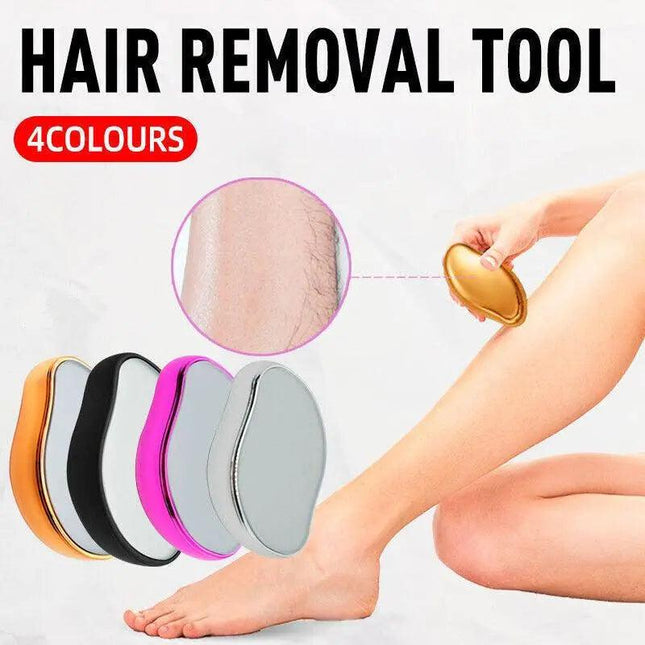 Painless Physical Hair Removal Epilators Crystal Hair Eraser for Women Men HOT - Aimall