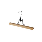 5pcs Skirt Clips Wooden Trouser Clips for Closet Wardrobe Clothing Organization