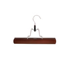 5pcs Skirt Clips Wooden Trouser Clips for Closet Wardrobe Clothing Organization