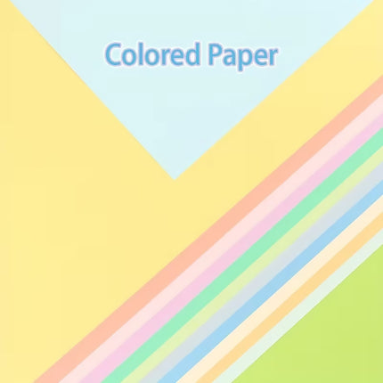 10 Colour A4 Cardstock Paper 230gsm for Art Craft Projects