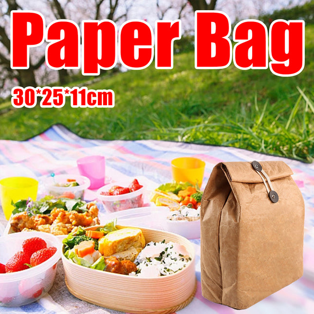 Tyvek Insulated Bento Bag Waterproof Reusable Thermal For Lunch Meal Prep